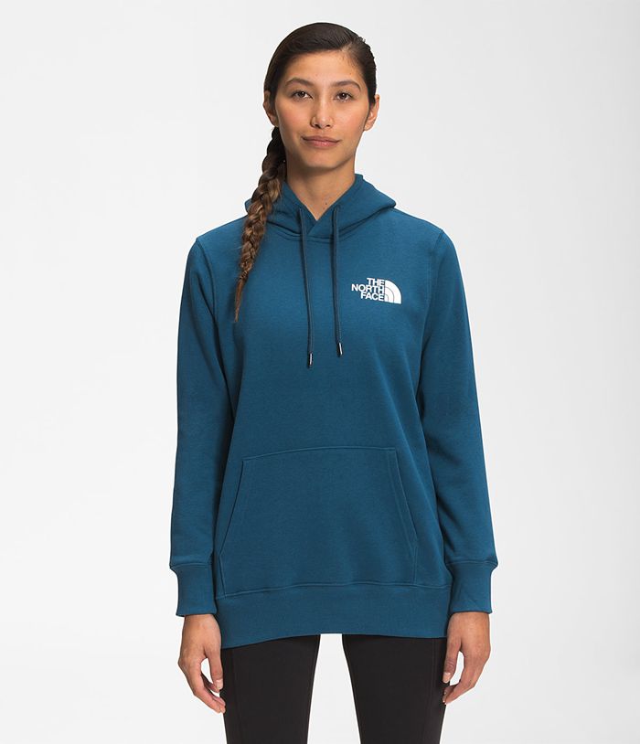 Sudadera Con Capucha The North Face Mujer Box Nse Pullover - Colombia UNBDRT086 - Azules